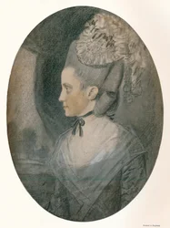 Signora John Mortlock Nee Harrison, c1780
