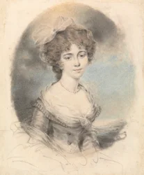 Ritratto di una signora, di fronte