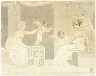 Venditore di amori (dopo il fregio di Herculancum)