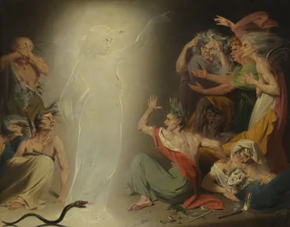 Il fantasma di Clitennestra che risveglia le Furie