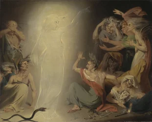 Il fantasma di Clitennestra che risveglia le Furie
