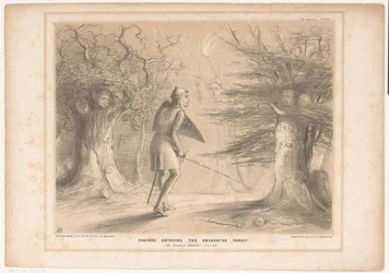 Caricatura con Lord Russell come Tancredi