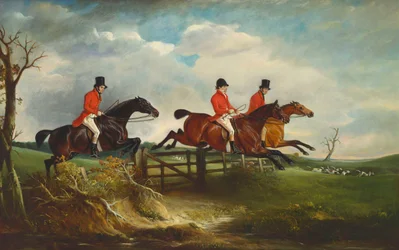 Lo scudiero con il Quorn, 1827