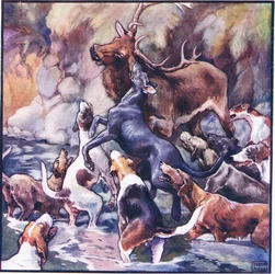 Si svolse una tremenda lotta, l