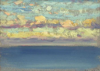 Paesaggio marino, inizio a metà del XX secolo