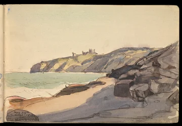 Paesaggio marino, taccuino