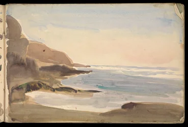 Paesaggio marino, taccuino