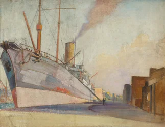 La nave posacavi 
