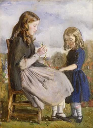Intrecciatori di ghirlande, c.1846