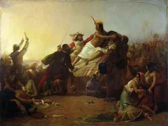 John Everett Millais - Pizarro alla conquista dell