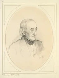 Ritratto di William Bennett, 1850