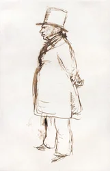 Turner nel Giorno della Verniciatura alla Royal Academy