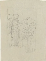Mendicanti a una porta (Studio per il Monumento Yarborough)