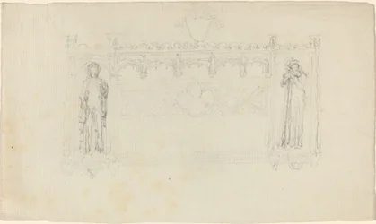 Progetto per il Monumento Simcoe, Cattedrale di Exeter