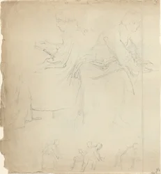Foglio di Studi [recto e verso]