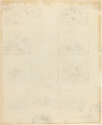 Foglio di Studi [recto e verso]