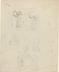 Foglio di Studi [recto e verso]