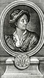 Matthew Prior, inciso da J. Clark, 1722