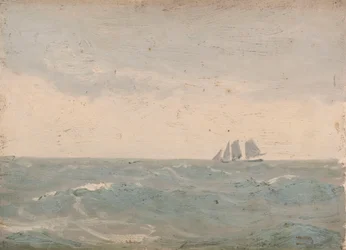 Marina, c.1900 (olio su tela)