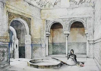 Interno della Sala degli Abencerrajes, da 