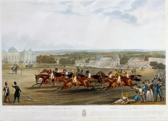 Prix du jockey club a Chantilly nel 1841