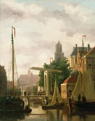Un canale ad Amsterdam