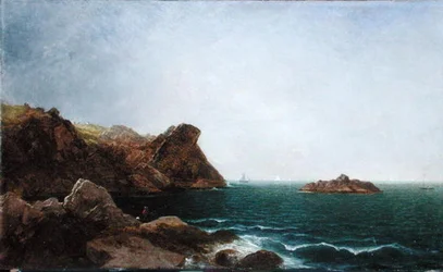 Roccia e costa di Nahant