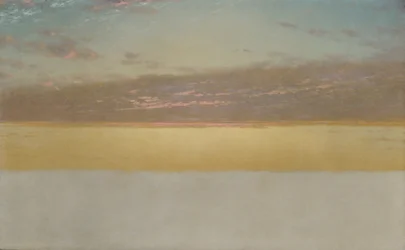 Cielo al tramonto, 1872