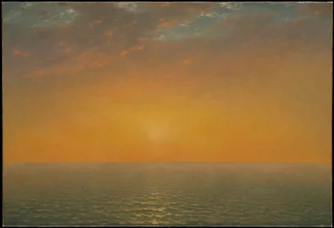 Tramonto sul mare