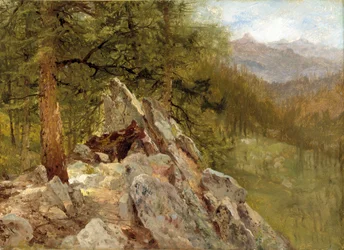 Paesaggio occidentale, 1870
