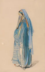 Una giovane donna turca