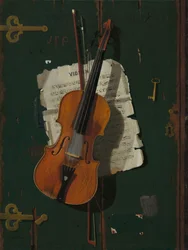 Il vecchio violino, 1890 circa (olio su tela)