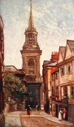 Chiesa di Tutti i Santi, da Turn Street, 1903