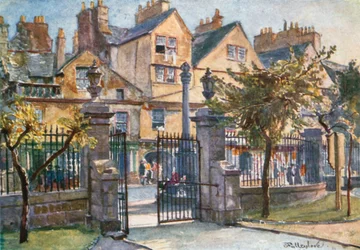 Vecchie case a Canongate