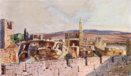 Parte della cittadella di Gerusalemme