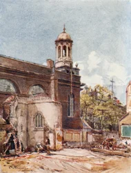 Abside recentemente scoperta di All Hallow