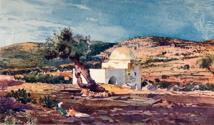 La tomba di Rachele sulla strada da Gerusalemme a Hebron, 1902.