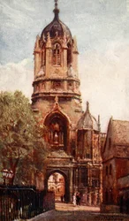 Tom Tower, Christ Church College, 1903
