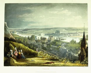 Veduta di Vernon, 1821