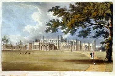 Eaton Hall, Facciata d