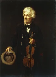 Uomo con violino, 1879