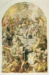 Apoteosi dei personaggi di Shakespeare, 1871
