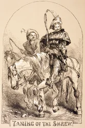 Illustrazione per La bisbetica domata, da 