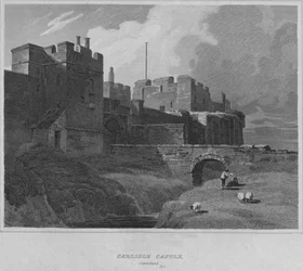Castello di Carlisle, Cumberland, 1814