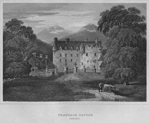 Castello di Traquair, Peebleshire, 1814