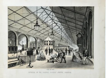 Interno della Stazione Ferroviaria Generale, Chester