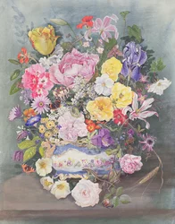 Fiori in una jardinière di Sèvres