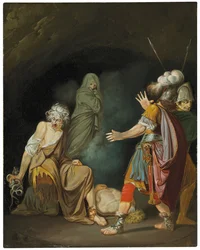 Sesto Pompeo consulta Erichto prima della battaglia di Farsalo