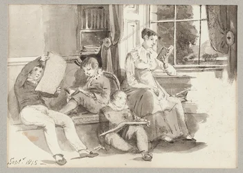 Jessy e tre bambini, 1815