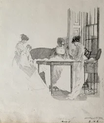Donne che cuciono, 1805